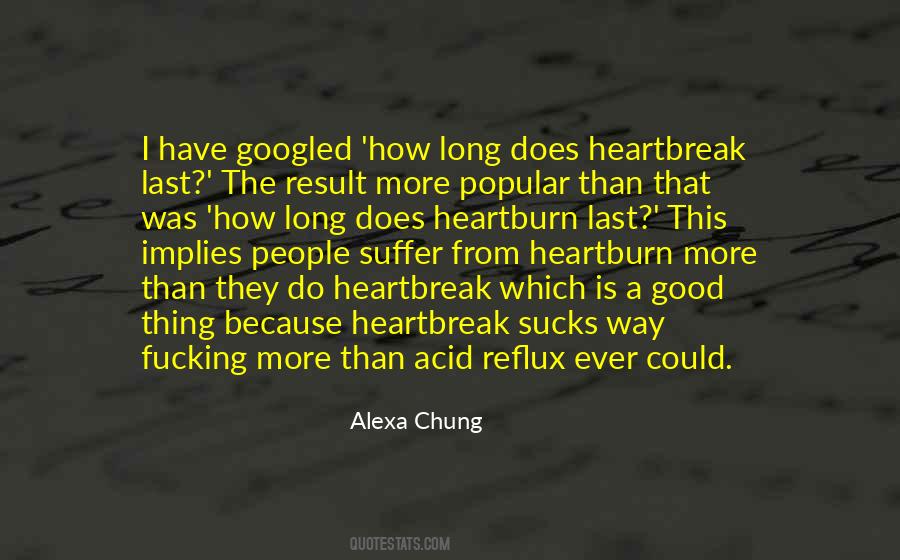 Quotes About Heartburn #1759644