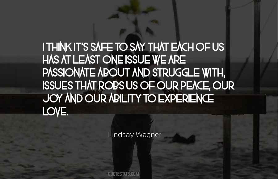 Quotes About Peace Joy And Love #1035806