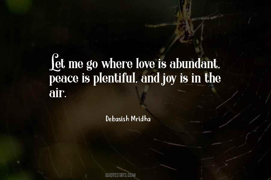 Quotes About Peace Joy And Love #117892