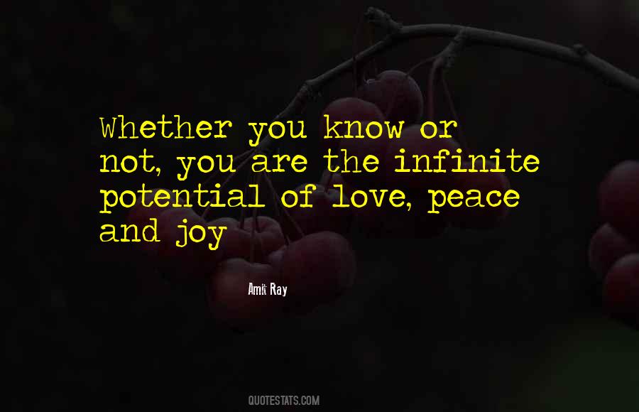 Quotes About Peace Joy And Love #367645