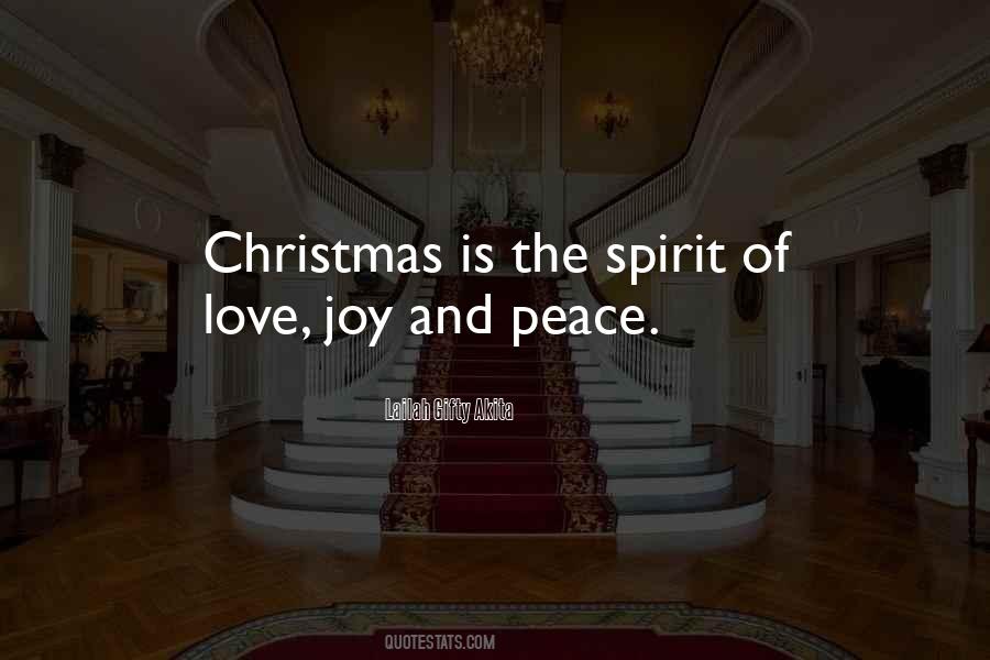 Quotes About Peace Joy And Love #485460