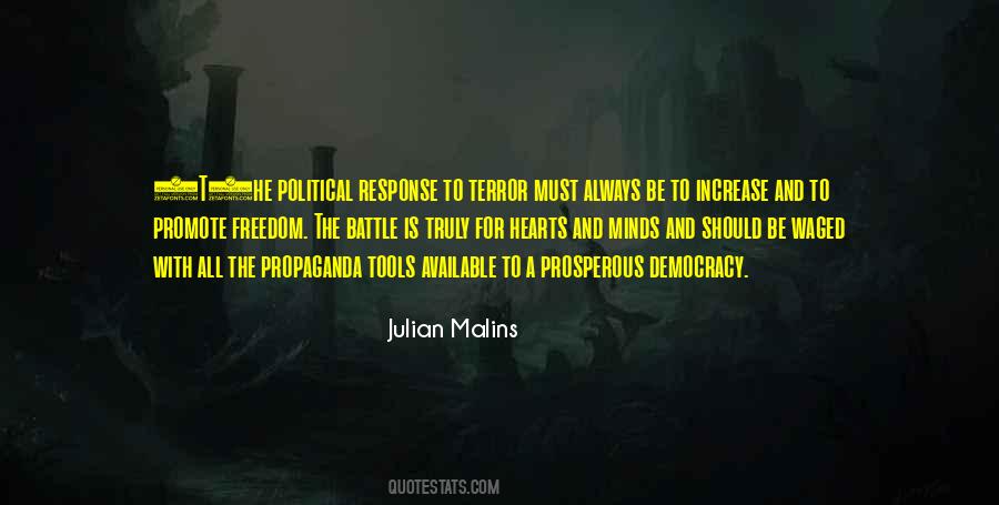 Political Propaganda Quotes #1514427