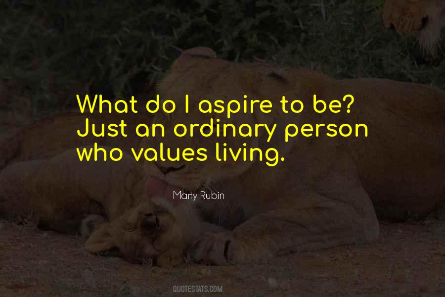 Values And Aspirations Quotes #943735