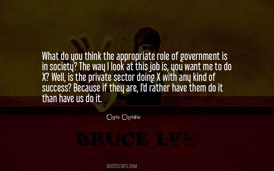 Quotes About Role Of Government #361749