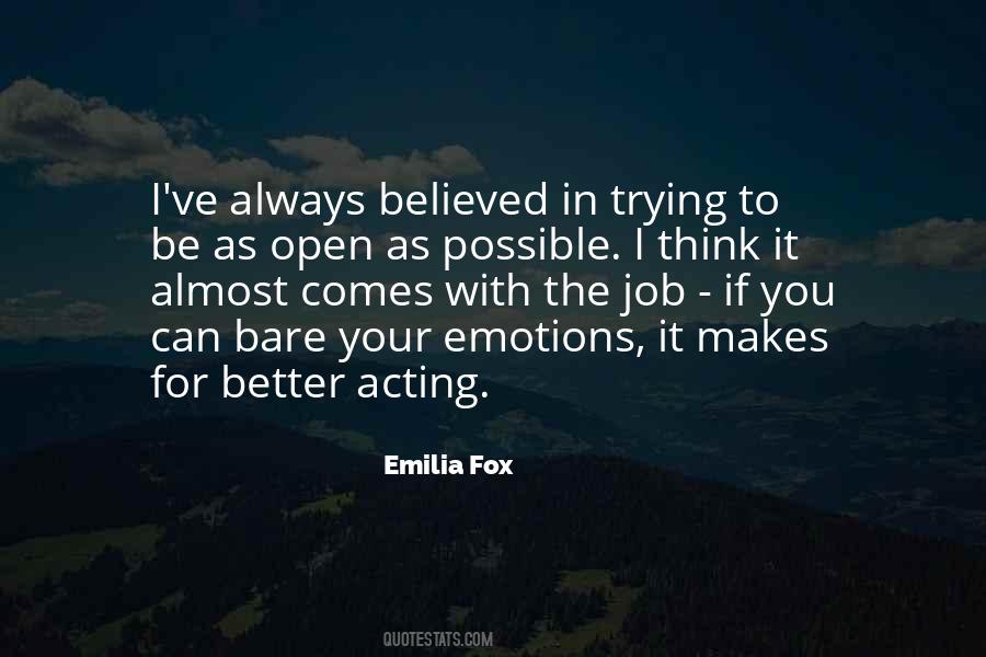 Quotes About Acting On Emotions #251817