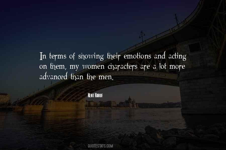 Quotes About Acting On Emotions #484557