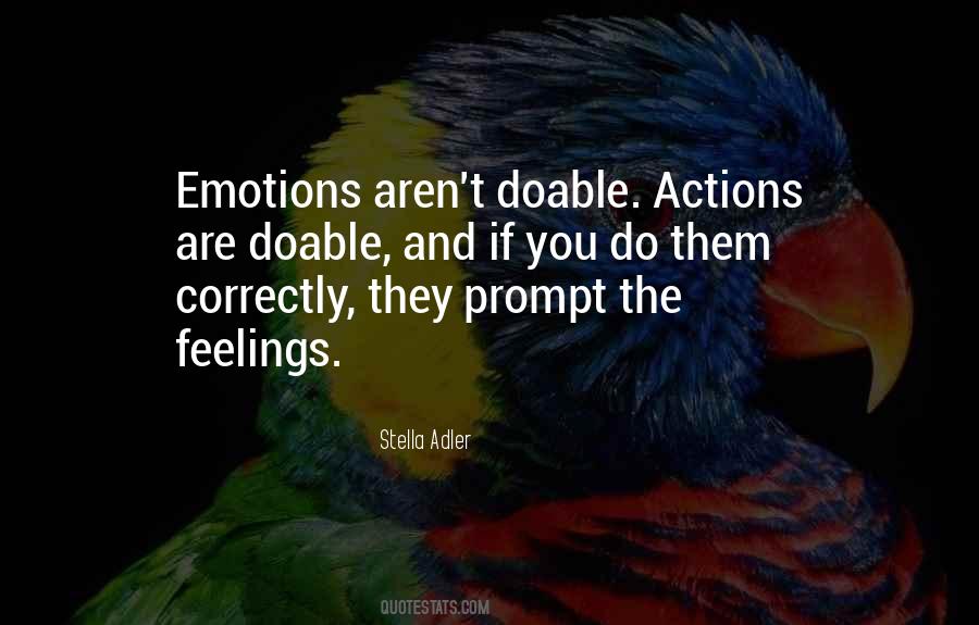 Quotes About Acting On Emotions #675519