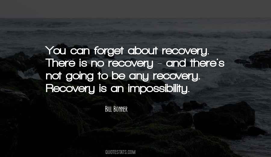 Quotes About Recovery #1000954