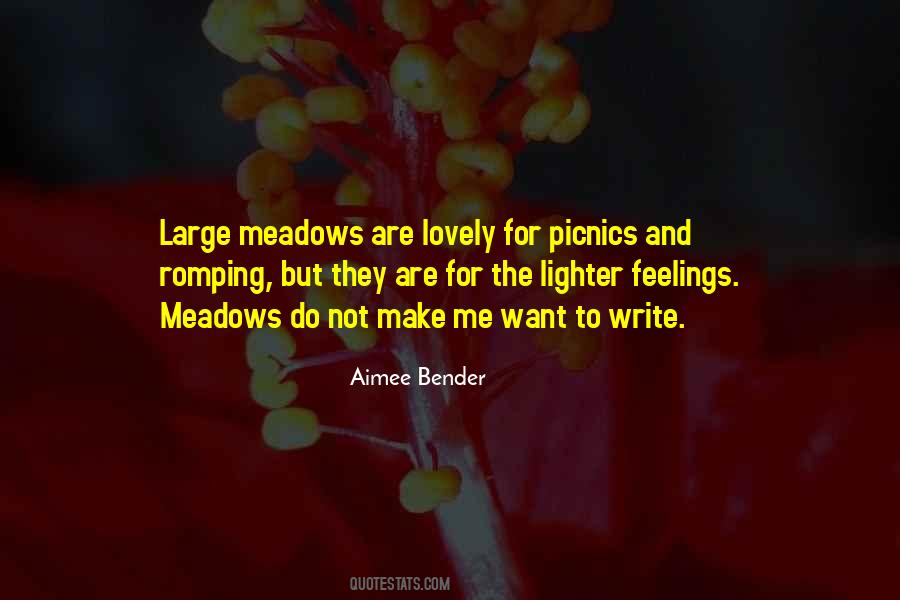 Quotes About Meadows #1453829