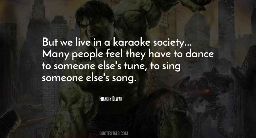Quotes About Karaoke #1539231