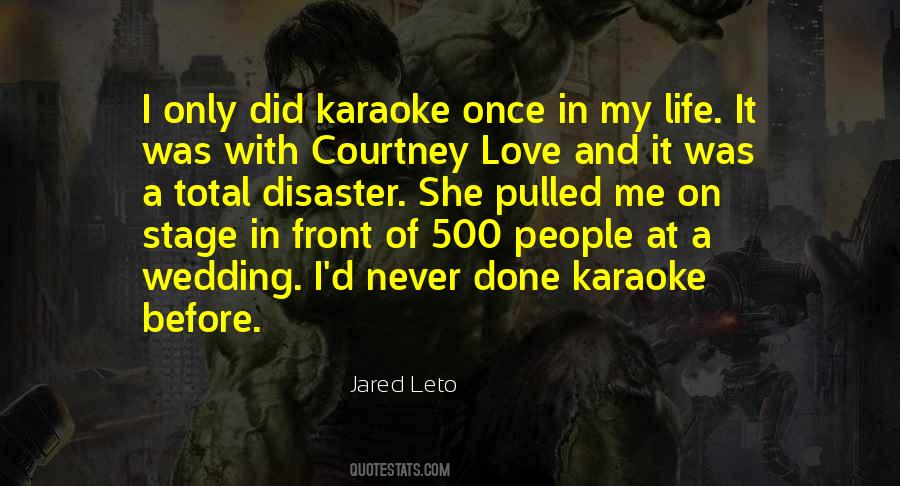 Quotes About Karaoke #805530