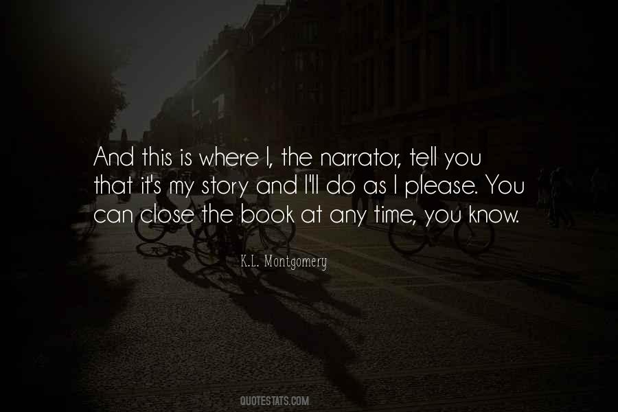 Quotes About Narrator #1031562