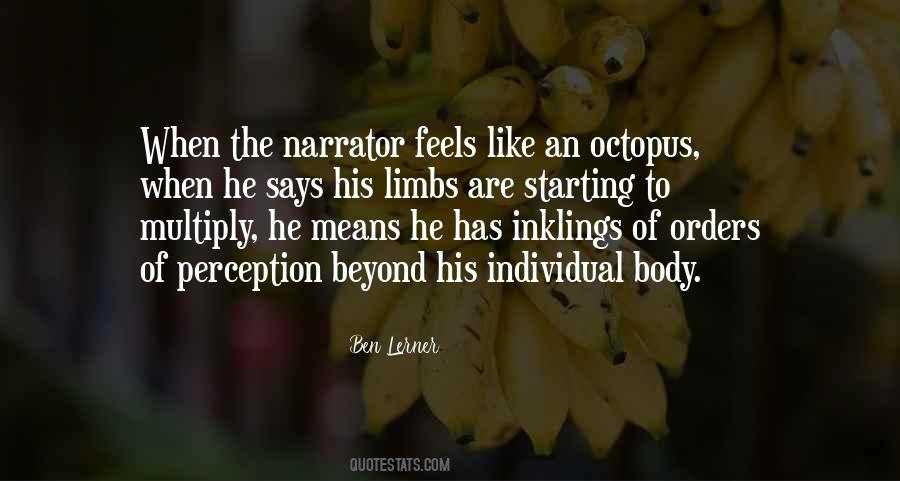 Quotes About Narrator #455012