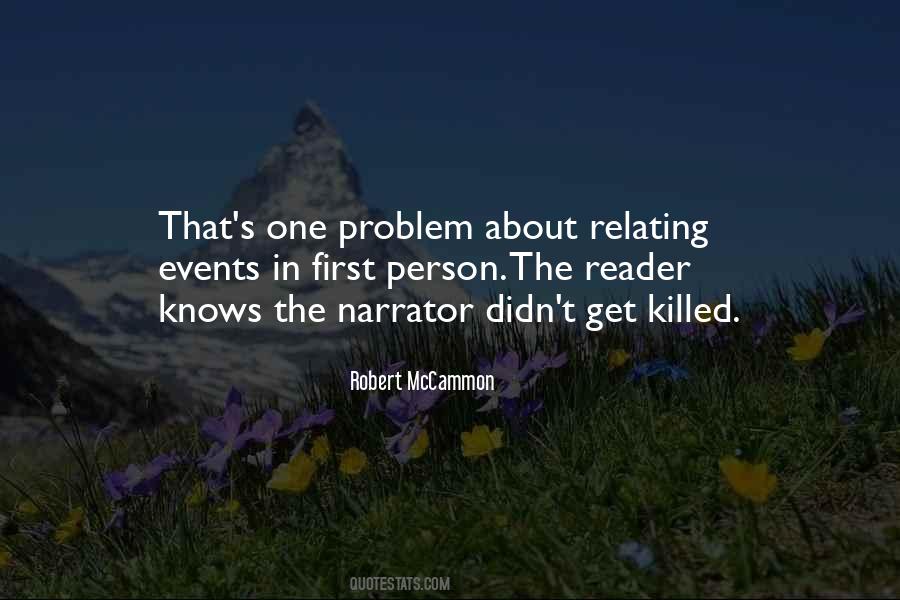 Quotes About Narrator #670324