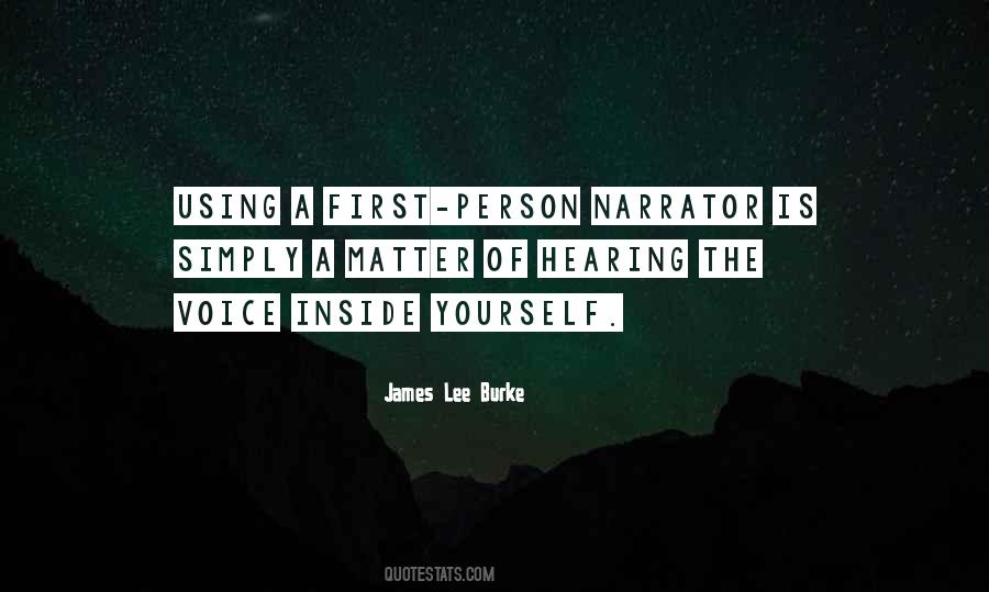 Quotes About Narrator #692936