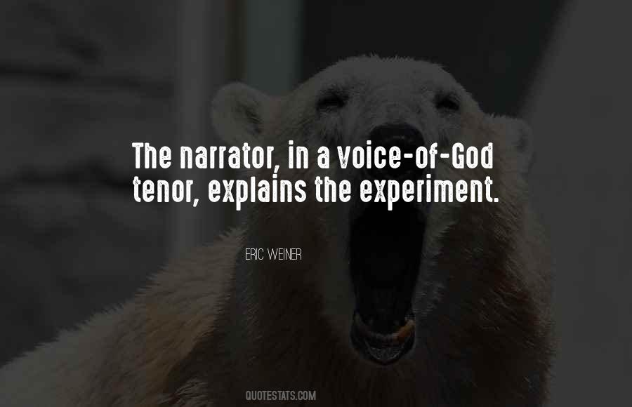 Quotes About Narrator #864600