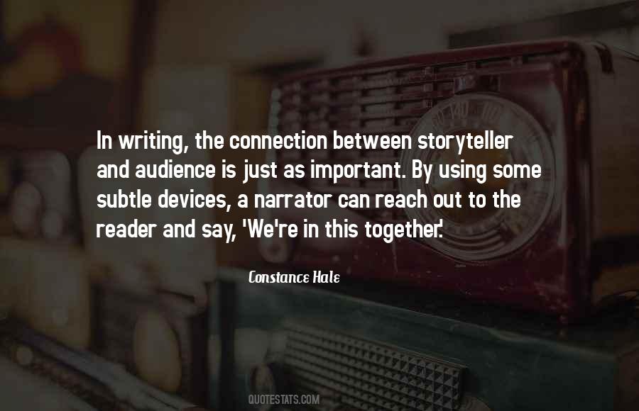 Quotes About Narrator #931922