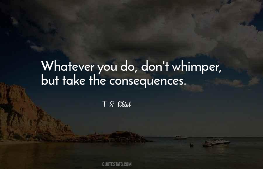 Quotes About Whimper #1515916
