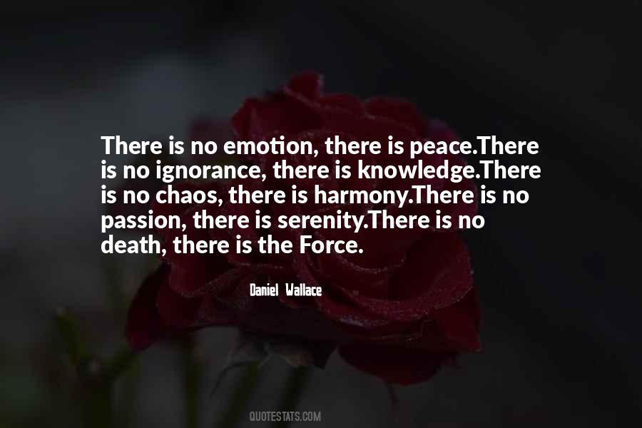 No Emotion Quotes #1593142