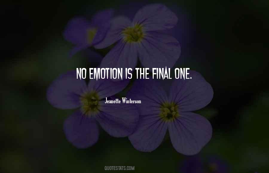 No Emotion Quotes #1807162