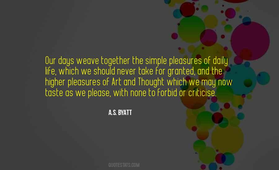 Quotes About The Simple Life #111442