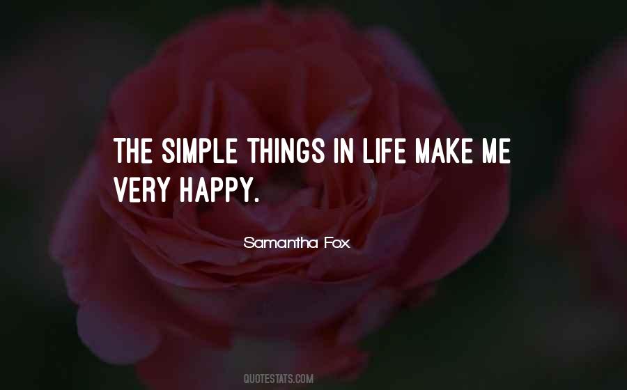 Quotes About The Simple Life #154669