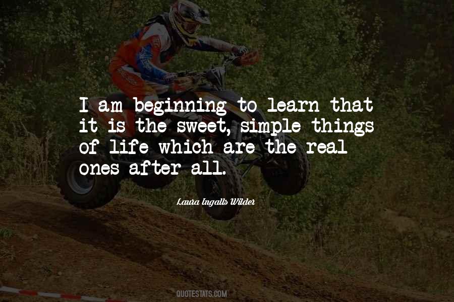 Quotes About The Simple Life #22587
