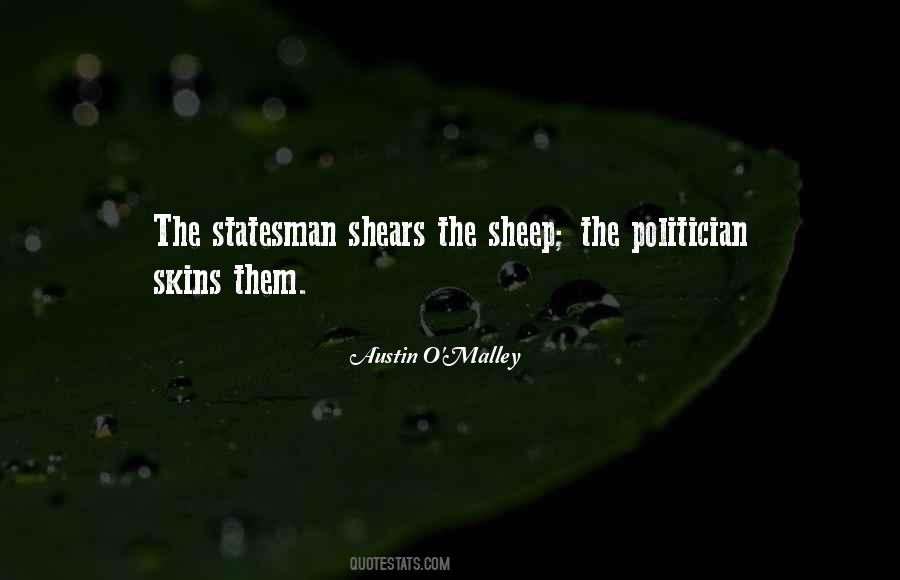 Statesman Vs Politician Quotes #1124758