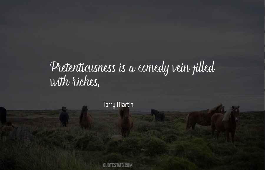 Quotes About Pretentiousness #1789050