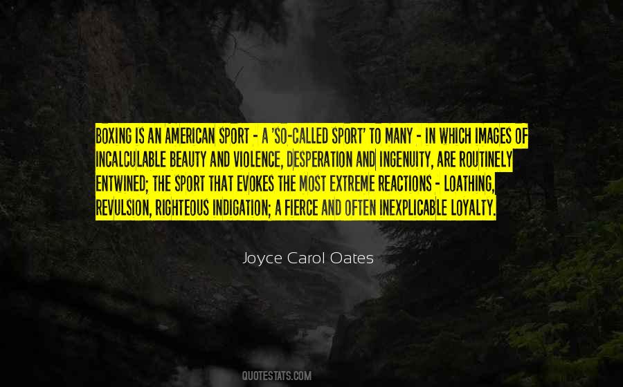 Quotes About Violence In Sports #1508699