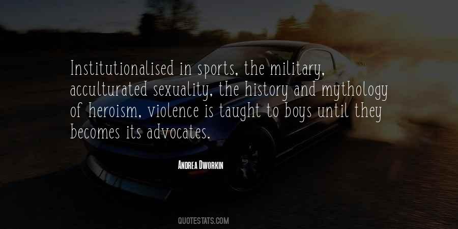 Quotes About Violence In Sports #466920
