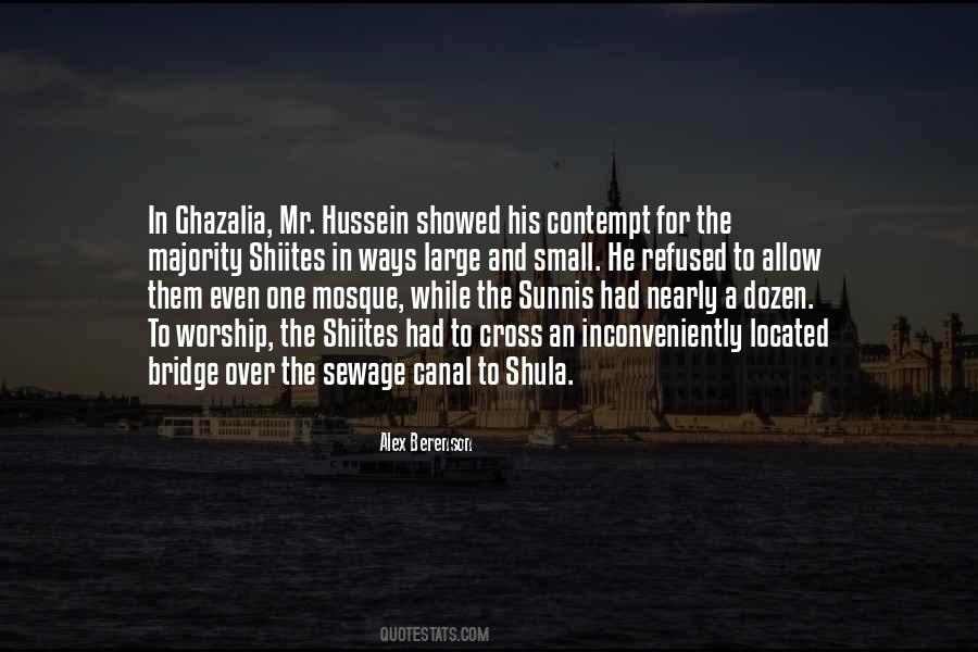 Quotes About Hussein #1767270