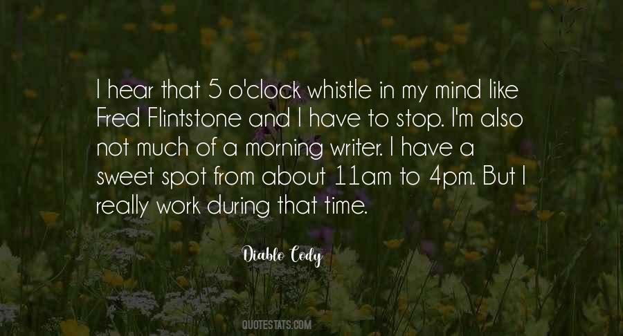 Clock Time Quotes #216004
