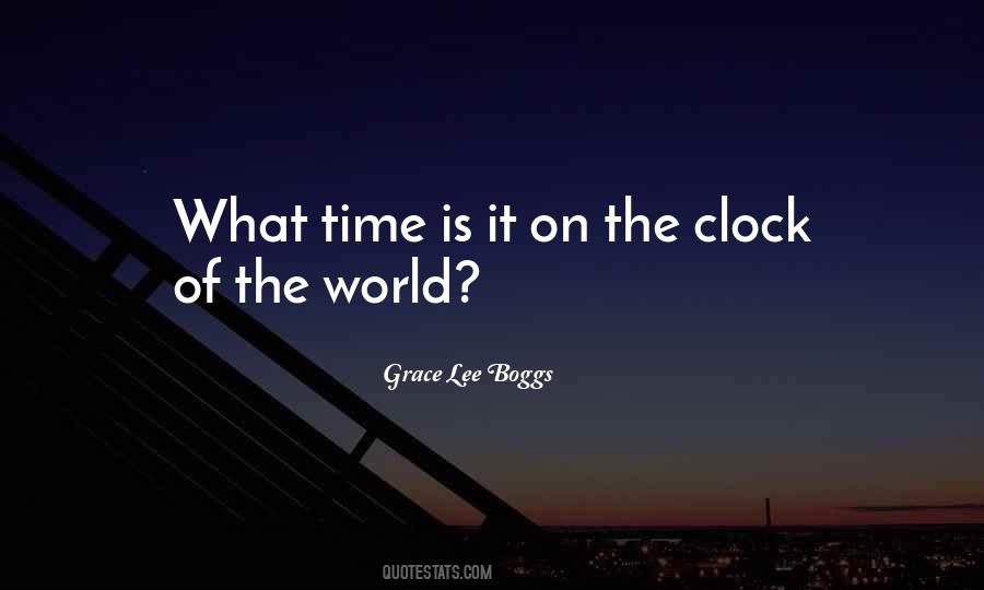 Clock Time Quotes #293978