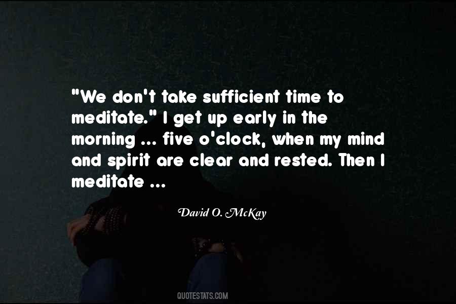 Clock Time Quotes #313646