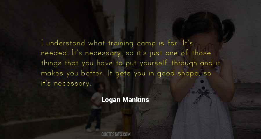 Quotes About Good Training #341947