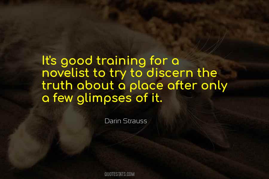 Quotes About Good Training #409433