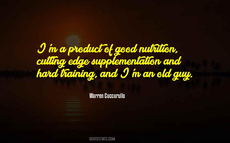 Quotes About Good Training #444943