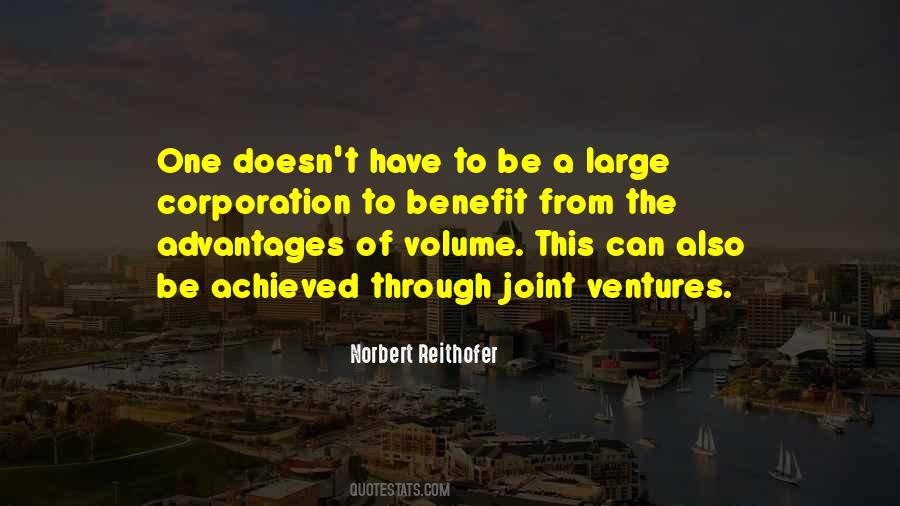 Quotes About Joint Ventures #282728