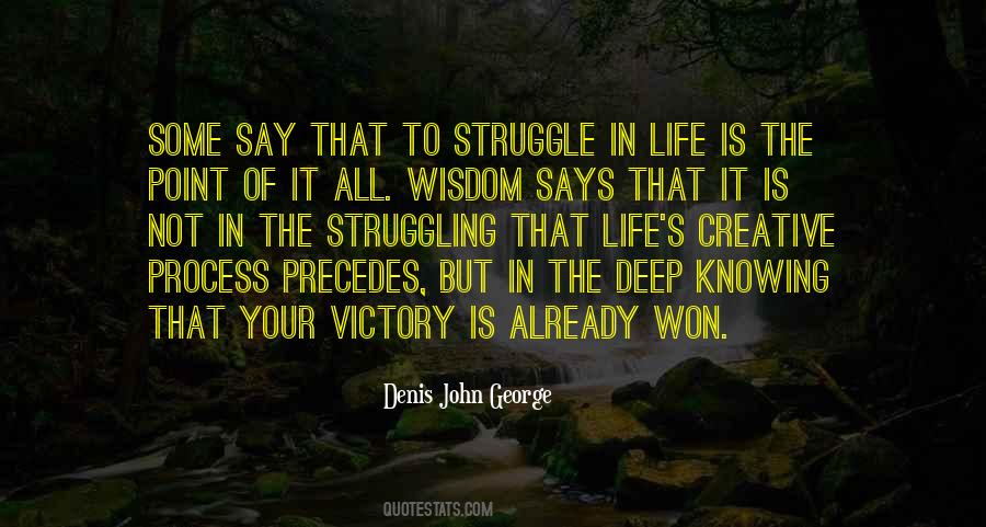Quotes About Struggling In Life #1349662