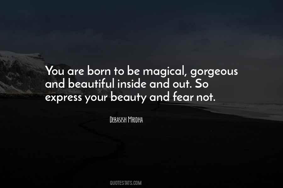 Born Beautiful Quotes #82187