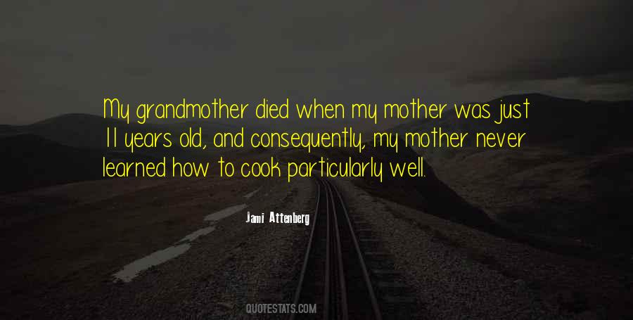 Quotes About Grandmother Died #1489751