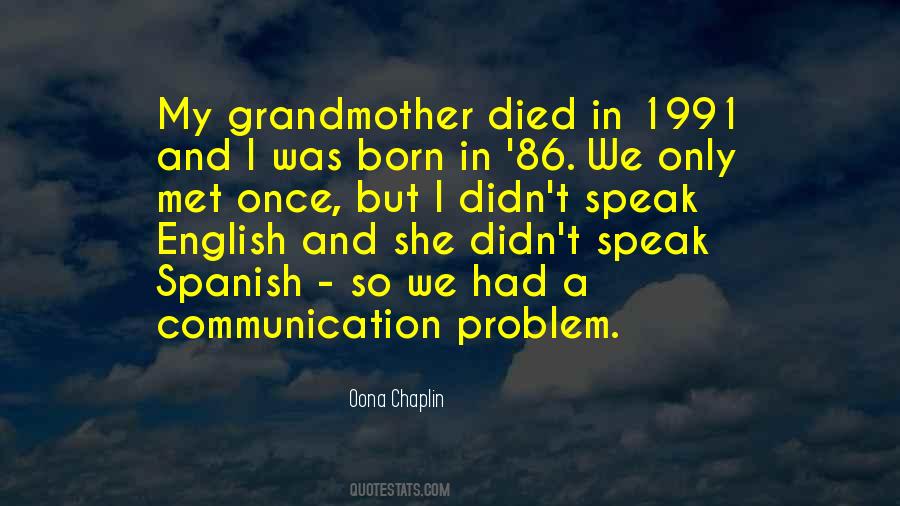 Quotes About Grandmother Died #1553963
