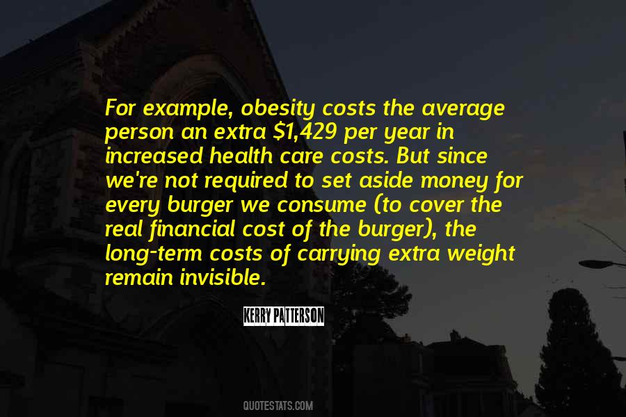 Quotes About Health Care Costs #1305529
