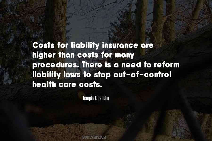 Quotes About Health Care Costs #1643698