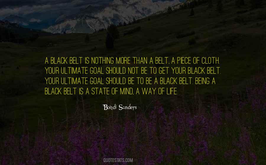 Quotes About Being A Black Belt #1105968