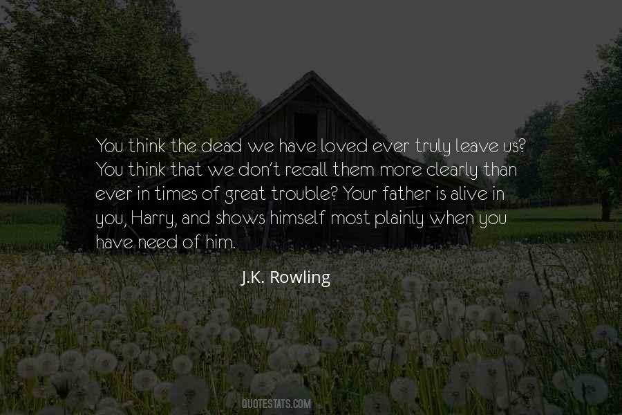 Quotes About Dead Father #1202558