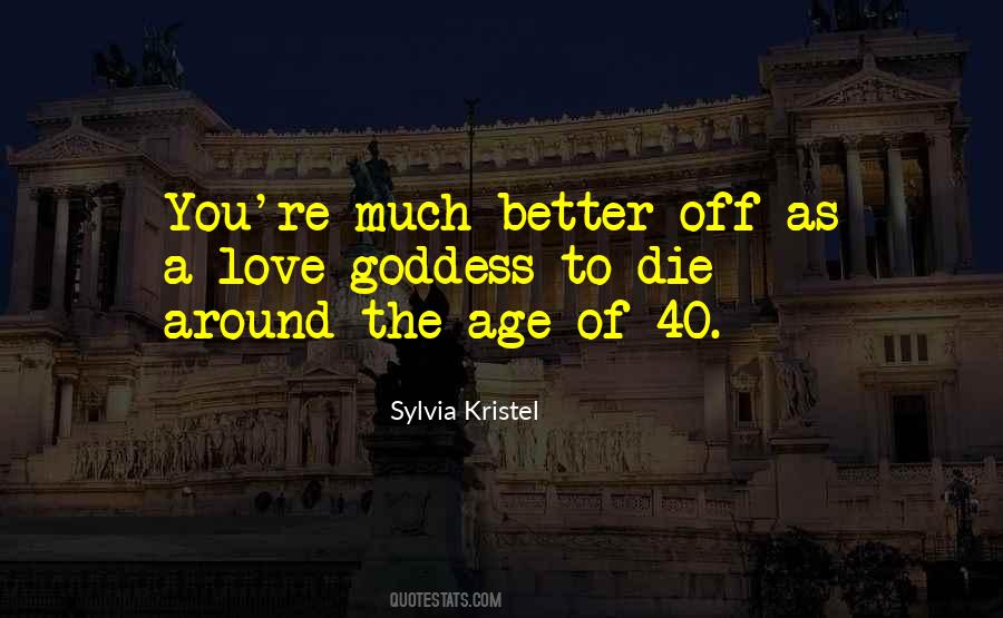 Quotes About Age Of 40 #1268602