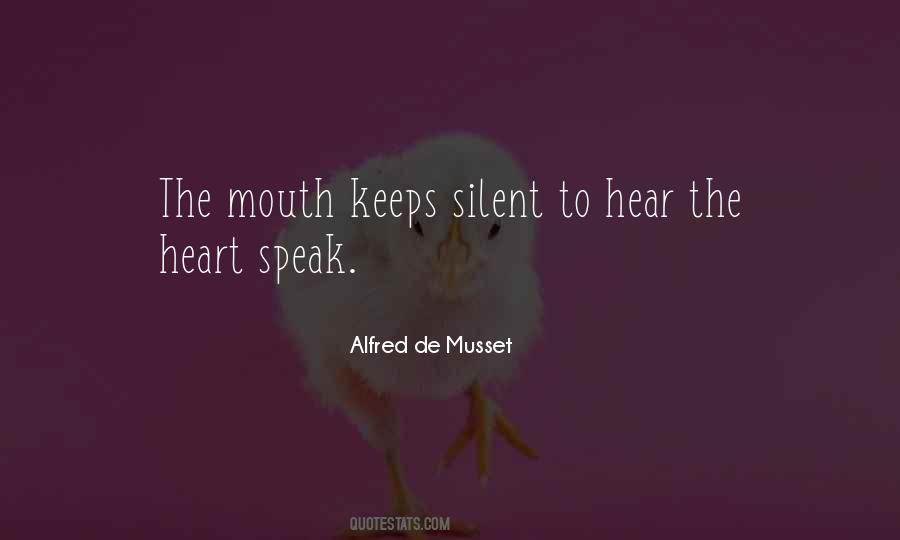 Silence Keeps Quotes #426182