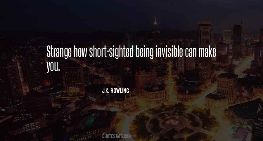 Quotes About Short Sighted #1644780